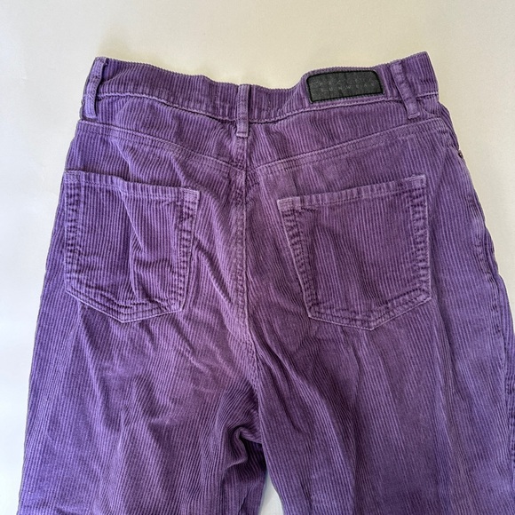 PACSUN Purple Corduroy High Waisted Straight Leg Jeans - Picture 5 of 6